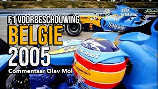 F1 voorbeschouwing Spa Belgie 2005 [upl. by Ansev]