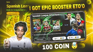 I GOT EPIC BOOSTER ETOO IN 100 COINS 🤯💥  GLITCH ACCOUNT 🥵💯 [upl. by Haerle]