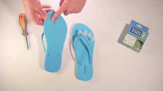 Use Correct Toes With Thongs and Flipflops [upl. by Hars]