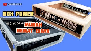 pembuatan box power dari triplek [upl. by Mhoj125]