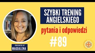 Szybki Trening Angielskiego A1A2  Pytania I Odpowiedzi  meeting 89 [upl. by Haram320]