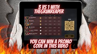 3 vs 1 your fight on my channel  promo code contest in video  art of war 3 [upl. by Petey]