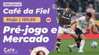 Café da Fiel Préjogo do Corinthians contra o Flu l Bastidores de Arana Bruno Henrique e [upl. by Nnylasor]