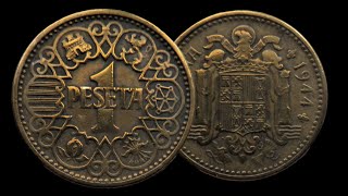 1 peseta 1944 [upl. by Grosberg955]