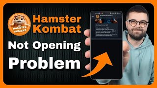 How to Fix Hamster Kombat Not Opening Problem  Black Screen Error Easy Steps [upl. by Lynelle]