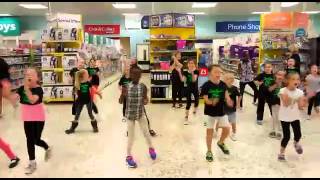 Limelight stage school flash dance at Tesco Whitstable [upl. by Aneertak973]