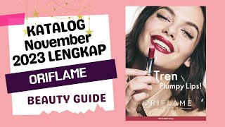 KATALOG NOVEMBER 2023 ORIFLAME BEAUTY GUIDE [upl. by Ardnaeed633]