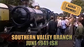 Southern Valley Branch  GWR  June 1941 Sort of [upl. by Gustafsson]