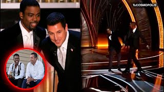 TODO ES CULPA DE ADAM SANDLER POR EL WILL SMITH ABOFETEÓ A CHRIS ROCK [upl. by Sansbury]