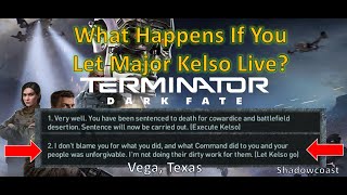 What Happens if You Save Major Kelso in Vega Texas in Terminator Dark Fate Defiance [upl. by Pirali]