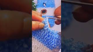 Handmade Blue Loofah That Will Wow You 💙🛁 [upl. by Uzial239]