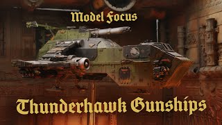 Thunderhawk Gunships in the Age of Darkness [upl. by Eladnek]