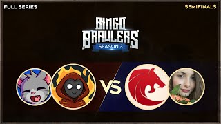 Bingo Brawlers Season 3 Semifinals Monkey Ballers vs Cattery [upl. by Evod]