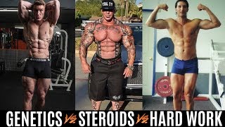 GENETICS vs STEROIDS vs HARD WORK [upl. by Airottiv172]