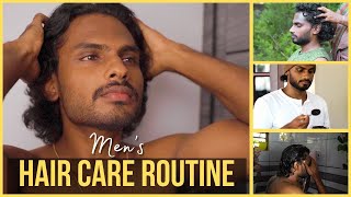 Mens HairCare Routine for 2024  5 SIMPLE Steps to maintain your HAIRHEALTHY [upl. by Hesther]