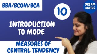 Introduction to ModeMeasures of central tendencyBuisness statistics [upl. by Daniel]