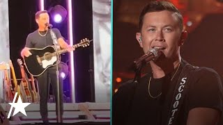 Scotty McCreery STOPS CONCERT After Man Allegedly Hits Woman In Crowd [upl. by Enitsuj]