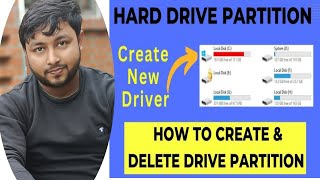 Hard Disk Partition Bangla 2024How To Partition Hard Disk SSD Computer Hard Drive Partition A to Z [upl. by Danit]