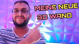 MEINE NEUE 3D WAND IM GAMING ZIMMER [upl. by Ellehcer981]