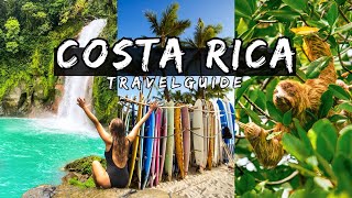 COSTA RICA URLAUB 2024  24 Wochen Reiseroute  SICHERHEIT  Tipps amp Highlights Backpacking Doku [upl. by Fernande971]