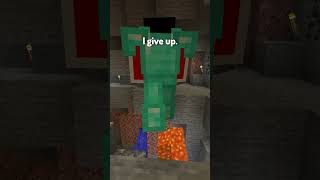 POV Youre an Ore in Minecraft [upl. by Oirotciv29]