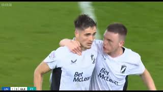 LINFIELD V GLENTORAN BBC SPORT HIGHLIGHTS  2024 IRISH PREMIERSHIP FOOTBALL [upl. by Dnomar]