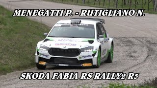 3° RALLY DEL BARDOLINO 2024  MENEGATTI P  RUTIGLIANO N  SKODA FABIA RS RALLY2 R5  VIDEOCLIP [upl. by Rame766]