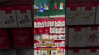 Hallmark Halloween and Christmas ornaments 2024 hallmark disney ornaments christmas [upl. by Sybila]