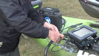 Installing a Depth Finder on a Kayak [upl. by Bonnes]