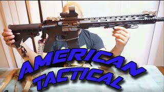 BRAND NEW AMERICAN TACTICAL AR15 SETUP [upl. by Mchale935]