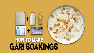 I Made this Special and Yummy Gari Soakings ❤️ [upl. by Enitsuga]