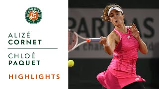 Alizé Cornet vs Chloé Paquet  Round 1 Highlights  RolandGarros 2020 [upl. by Ynffit]