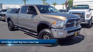 2015 Ram 3500 Big Horn Crew Cab Sacramento Roseville Elk Grove Folsom Stockton [upl. by Irvine]