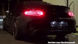 MercedesBenz C63s AMG Coupè  Start up amp Awesome Revs [upl. by Idihc]