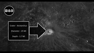 Aristarchus crater  NASA Moon Image LROC  Enhanced  4K [upl. by Aisiat]