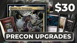 Silverquill Statement Precon Upgrades 30  Breena the Demagogue  Strixhaven Commander Deck [upl. by Irneh732]