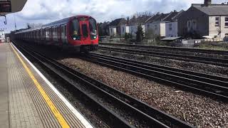 Trainspotting at Dollis Hill Station 2422 [upl. by Eerhs]