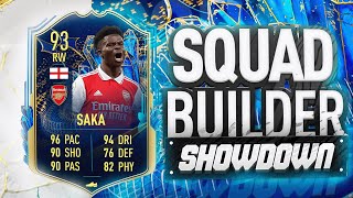 TOTS Saka Squad Builder Showdown [upl. by Haelahk45]