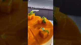 Cheesecake mango recipe🧀cre xiaohongshufood yummy cheesecake mango [upl. by Retxed]