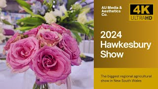 2024 Hawkesbury Show 4K60 UHD Flowers machinery animals rides showbags attractions and more [upl. by Milissa318]