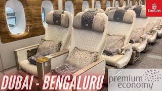 Emirates Premium Economy  The Best Premium Economy  Dubai  Bengaluru  Airbus A380  Trip Report [upl. by Browning]