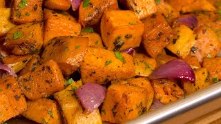 Roasted Sweet Potatoes [upl. by Aketal]