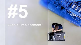 Episode 5 Lube oil replacement [upl. by Einot]