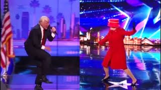 President Donald Trump vs Queen Elizabeth EPIC Dance Off  Who Wins [upl. by Eeram271]