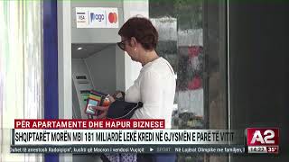 Shqiptarët morën mbi 181 miliardë lekë kredi në gjysmën e parë të vitit [upl. by Ebner108]