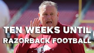 Ten Weeks Until Razorback Football [upl. by Randa]