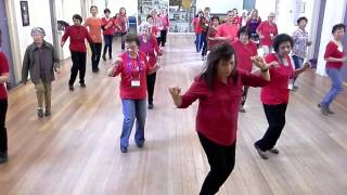 Merengue Espana line dance [upl. by Vezza]