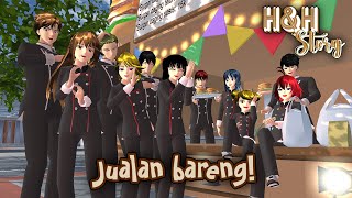 HampH Story 28 Jualan Bareng  SAKURA SCHOOL SIMULATOR DRAMA [upl. by Naloj221]