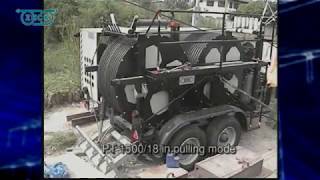 WB 15009  pullertensioner  4bundle stringing in Bangkok Thailand  ZECK [upl. by Renado241]