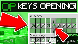 OP CRATE KEYS OPENING Minecraft Prison Server 2024  AkumaMC OP Prison 11 [upl. by Gujral]